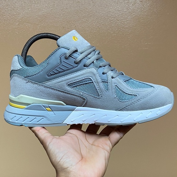 Fitville Rebound Core V1 Walking Sneakers “Sandy Gray Yellow White” Size 8.5EW - Picture 9 of 16